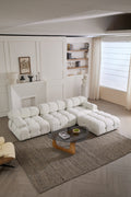 Modern Biscuit Sectional Sofa 3-Seater with Chaise